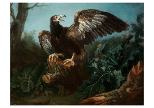 Andrea Scacciati, Eagle on a Tree Stump, 1675 - 1680