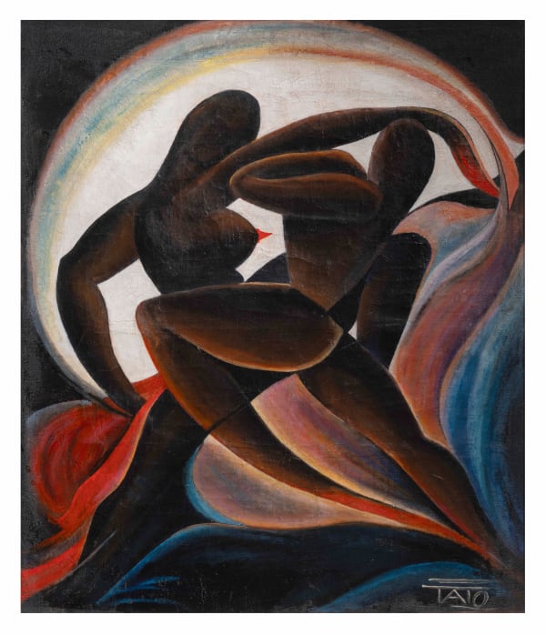 Guglielmo Sansoni, known as TATO, Dynamism of African dance, 1931