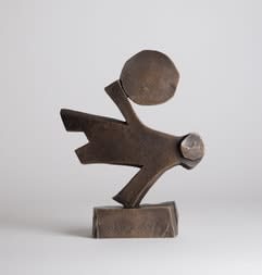 Man Holding Disk
