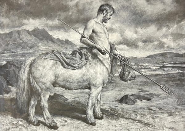Study for Centaur Fishing
