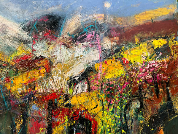 Abstract Gorse and Broom, Carrot Hill