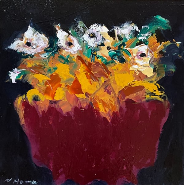 Autumn Purple Vase