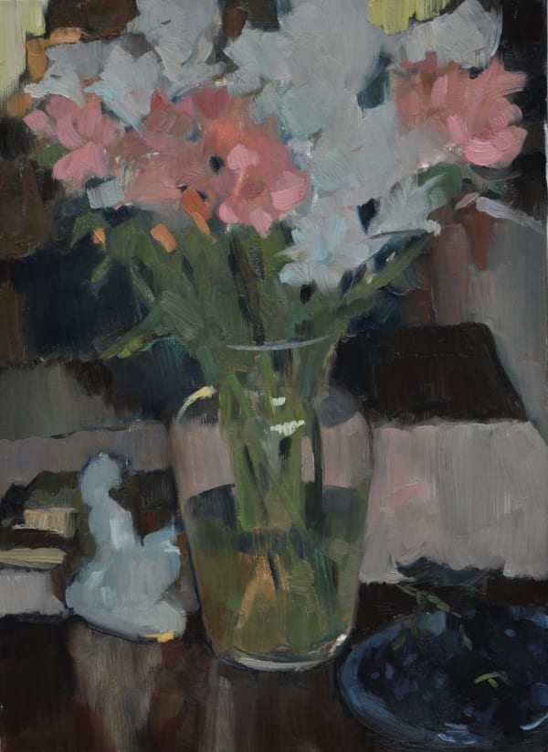 Still Life with Russian Figure