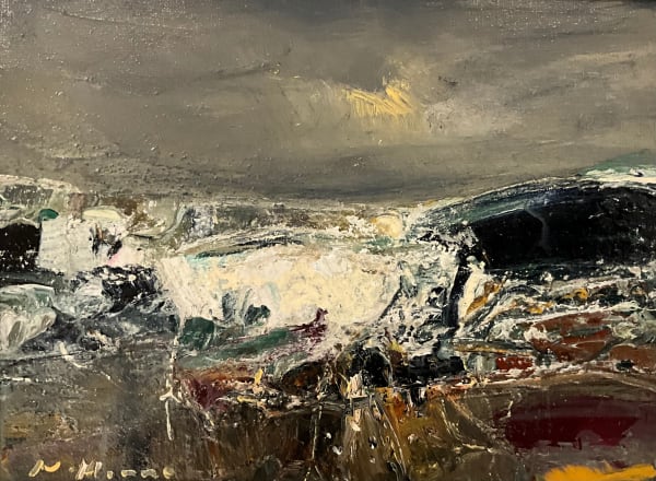 Grey Sky over Stonehaven
