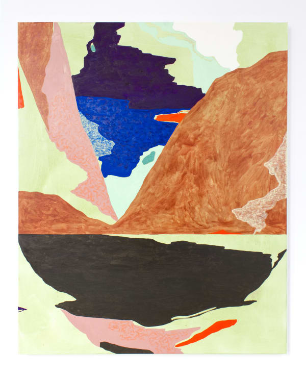 Raffael Bader Beyond A Pleasant Insight, 2023 Oil on canvas 160 x 130 cm 63 x 51 1/8 in
