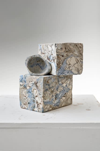 Fernando Casasempere Distant Relatives 5, 2024 Porcelain and different minerals 28 x 20 x 24 cm 11 x 7 7/8 x 9 1/2 in