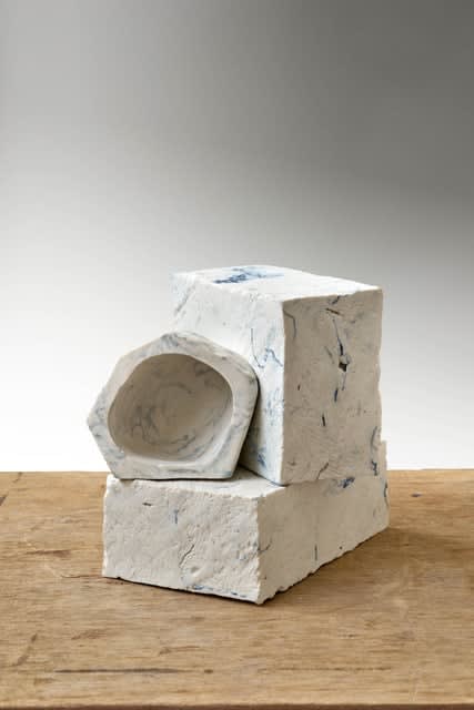 Fernando Casasempere Distant Relatives 1, 2024 Porcelain and different minerals 19 x 21.5 x 24 cm 7 1/2 x 8 1/2 x 9 1/2 in