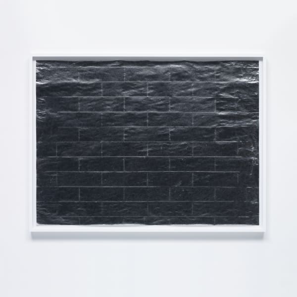 ANNA BARRIBALL Wall, 2020–21 Pencil on paper 90.5 x 120.5 x 4.5 cm (framed) 84.5 x 114.2 cm (unframed)