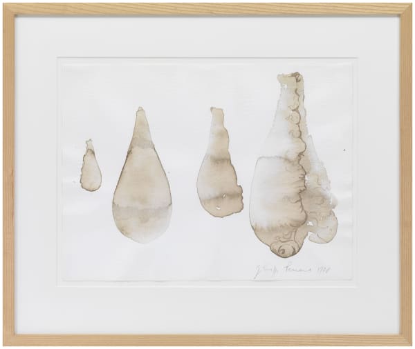 Giuseppe Penone, Study for Soffio di Creta, 1978