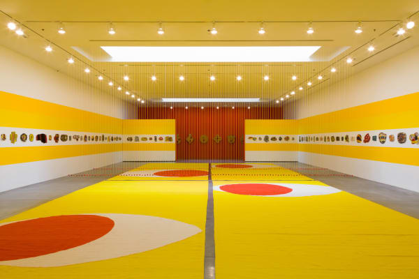 POLLY APFELBAUM, Face (Geometry) (Naked) Eyes, 2016