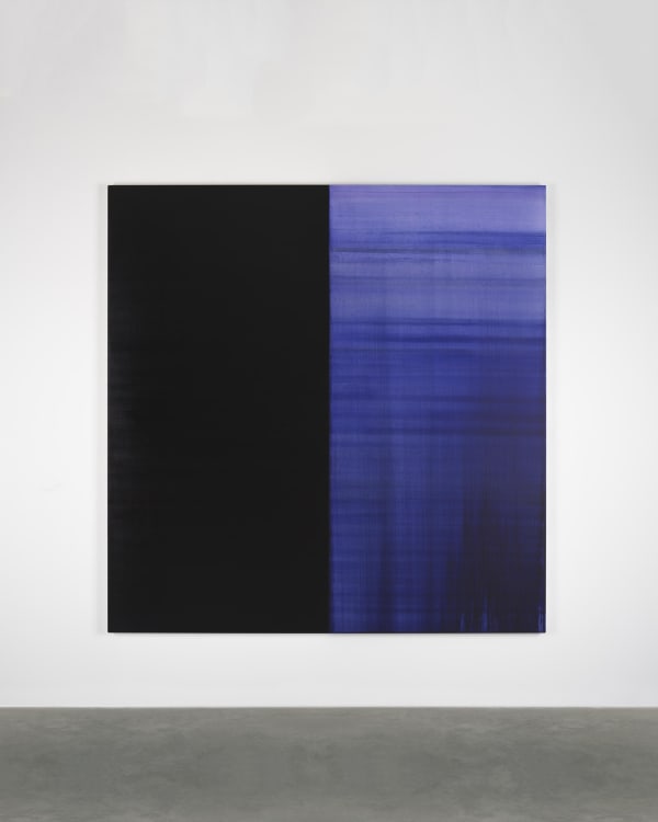 CALLUM INNES Untitled Lamp Black No. VI, 2018 Oil on linen 235 x 230 cm 92.5 x 90.6 in