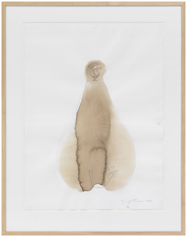 Giuseppe Penone, Study for Soffio di Creta, 1978