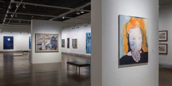 Moonrise: Marlene Dumas and Edvard Munch, 2018 Munch-museet, Oslo, Norway Solo exhibition with works by Edvard Munch and René Daniëls