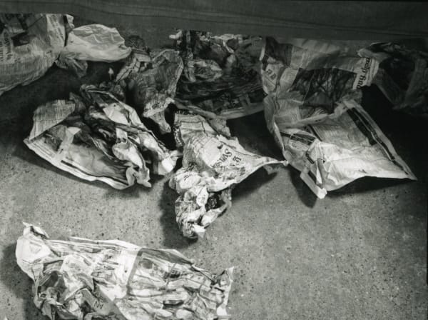 CORNELIA PARKER Latent News, 2008 Silver Gelatin Print 27.5 x 37 cm (image) Edition of 5 plus 1 AP