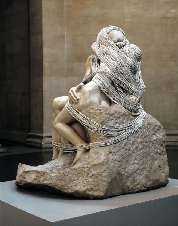 CORNELIA PARKER, The Distance (A Kiss With a String Attached), 2003