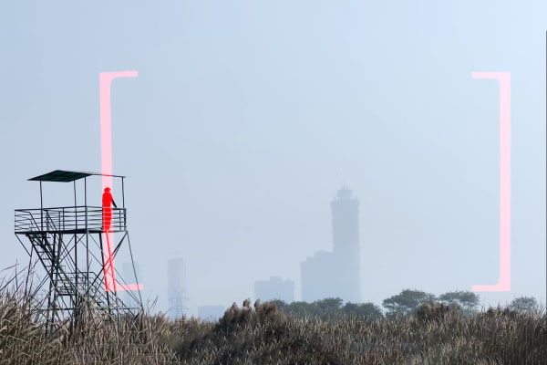 RAQS MEDIA COLLECTIVE, The Bicyclist Who Fell into a Time Cone, 2023