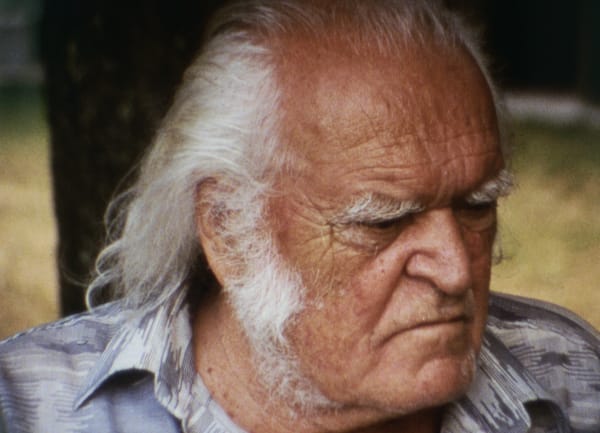 TACITA DEAN Mario Merz, 2002 16 mm film, colour optical sound 8 mins 30 secs Edition of 4