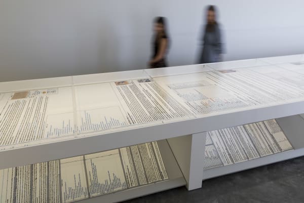 CORNELIA PARKER, Magna Carta (An Embroidery), 2015
