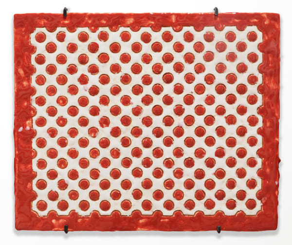 POLLY APFELBAUM, Turkey Red Snowballs (Series), 2023