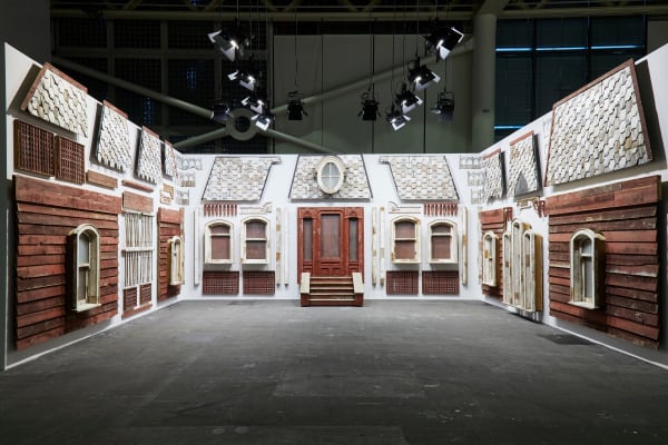 CORNELIA PARKER, PsychoBarn (Cut Up), 2023