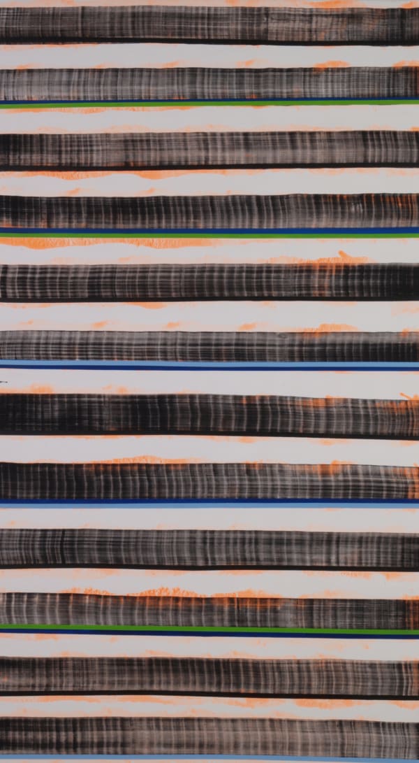 JUAN USLÉ La imagen es lo blanco, 2005 Mixed media on canvas and board 198 x 112 cm 78 x 44.1 in