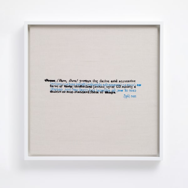 CORNELIA PARKER, Us, Them, 2019