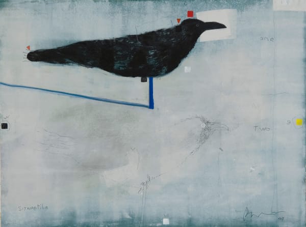 Rick Bartow, Raven One Two for Jim M., 2007