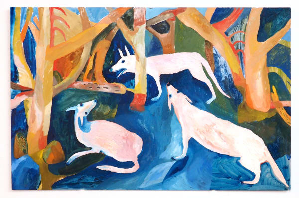 Emma Gerigscott, Dog Meeting No. 1, 2020