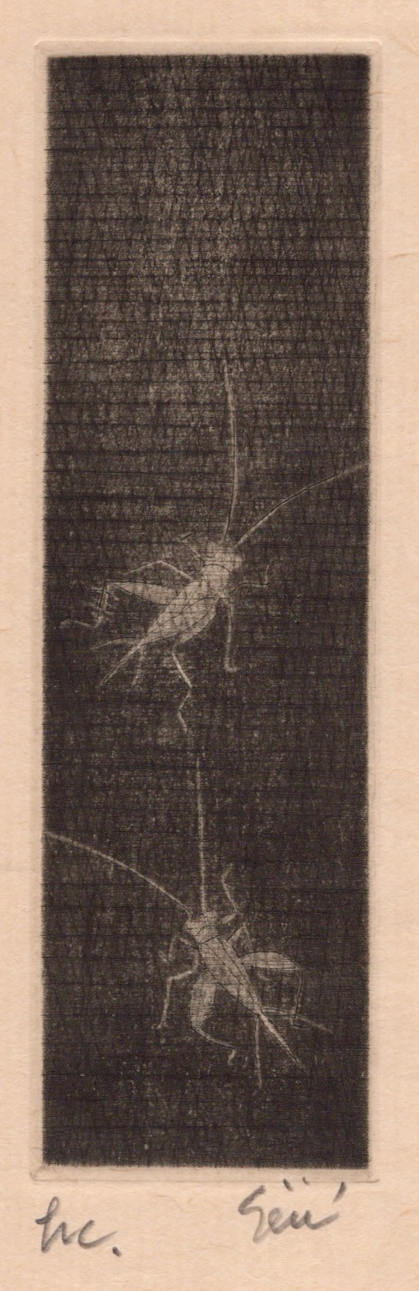 Seiichi Hiroshima, Two Korogi (Crickets) For Gyokudo, 2006