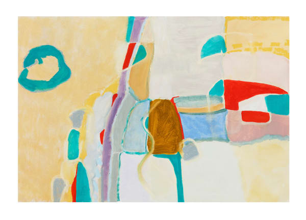 Terrell James, Red Shards for a Bird’s Eye, 2023