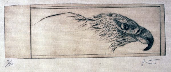 Rick Bartow, Eagle Portrait, 2000