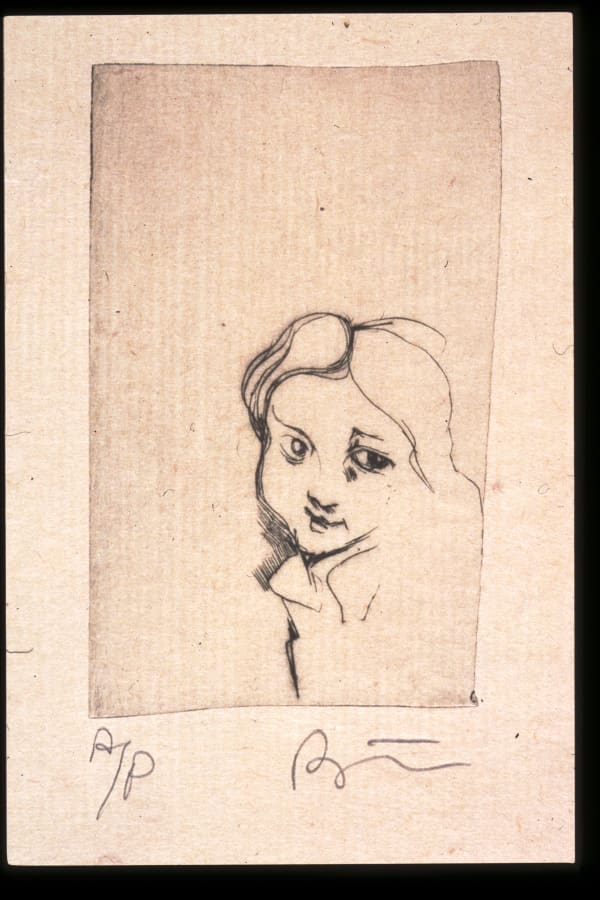 Rick Bartow, Little Blondie, 1999