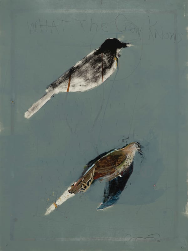 Rick Bartow, 2 Crow Stories (What The Crow Knows), 2006