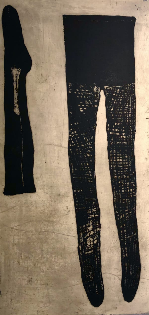 Ritsuko Ozeki, Slough - Netted Tights and One Sock, 2000