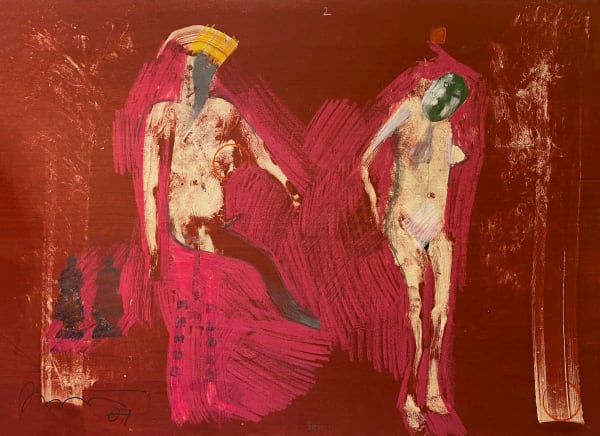 Rick Bartow, Ceremony Begins II, 2007