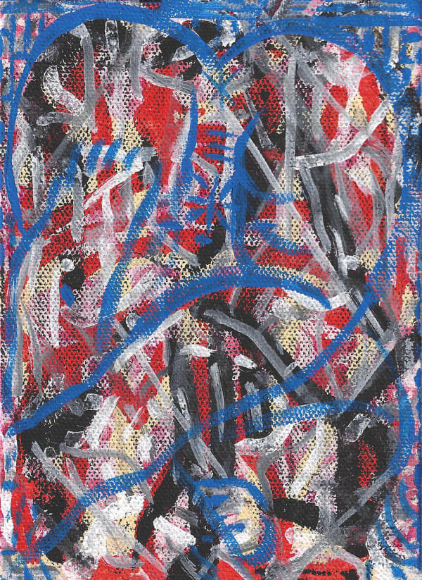 V. Maldonado, Luna Azul, 2024