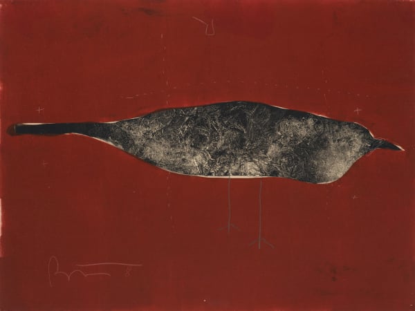 Rick Bartow, Raven Bundle IX, 2008
