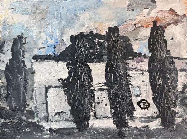 Tom Prochaska, Teeth / Untitled (trees), 2024