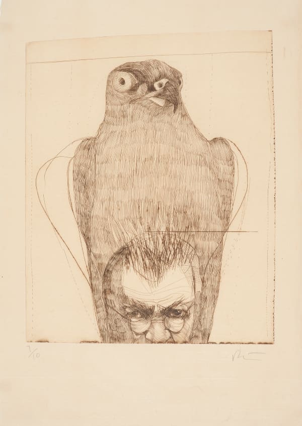 Rick Bartow, Me & Spegi, 2000