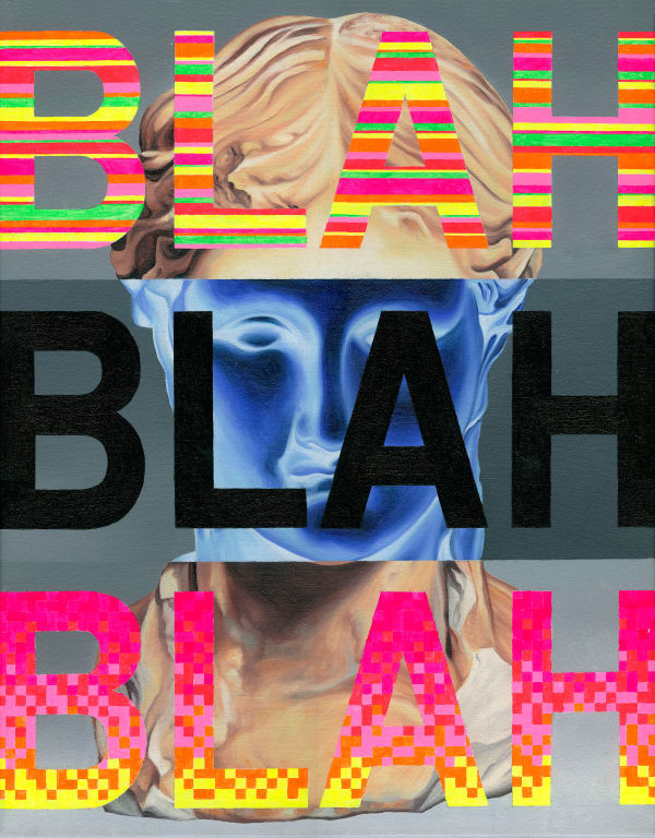 Jake Scharbach, Marble Female Herm, Early Imperial Rome, 1st Century AD, 2020