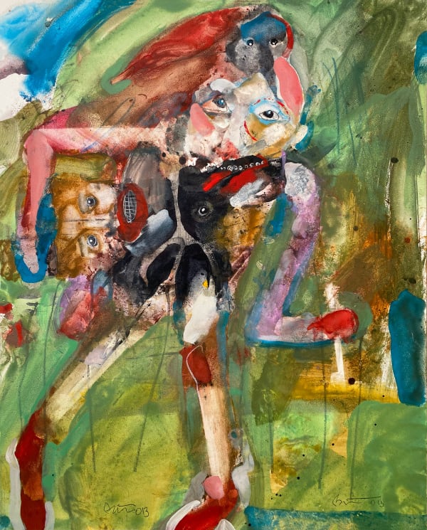 Rick Bartow, Anthony’s Temptation, 2013