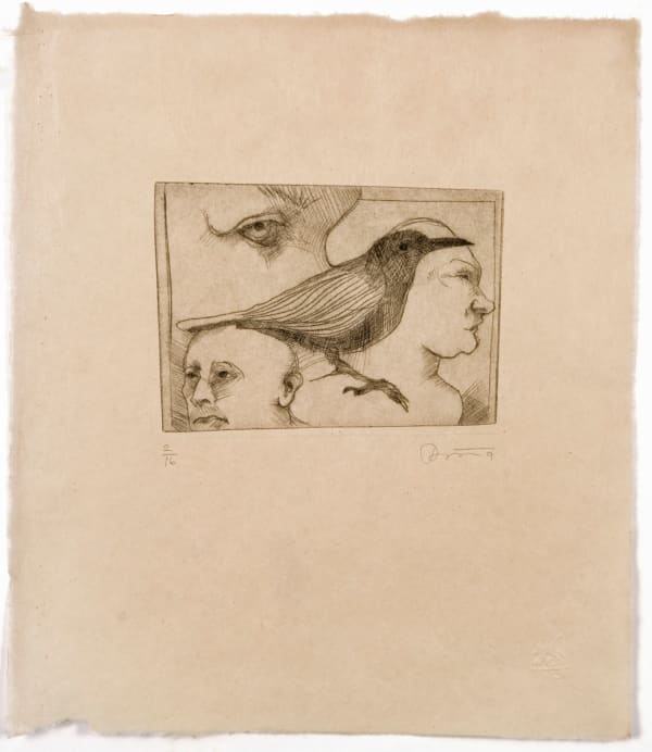 Rick Bartow, Crow Story, 2009