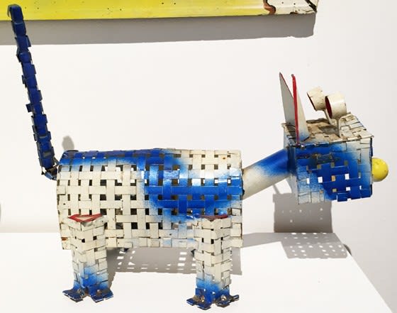 Robert Gilkerson, Woven Cat Music Box, 1982