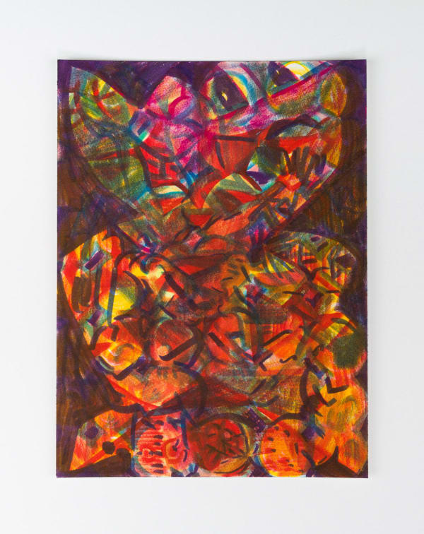 V. Maldonado, Portrait of the Artist in Quarantine #7, 2022