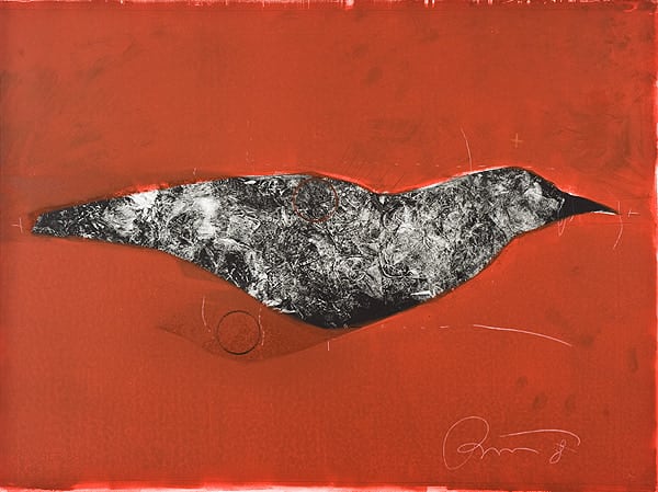 Rick Bartow, Raven Bundle VIII, 2008