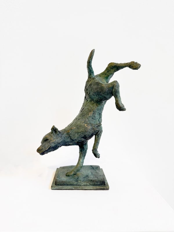 Brian Kershisnik - Dancing Dog, 2025