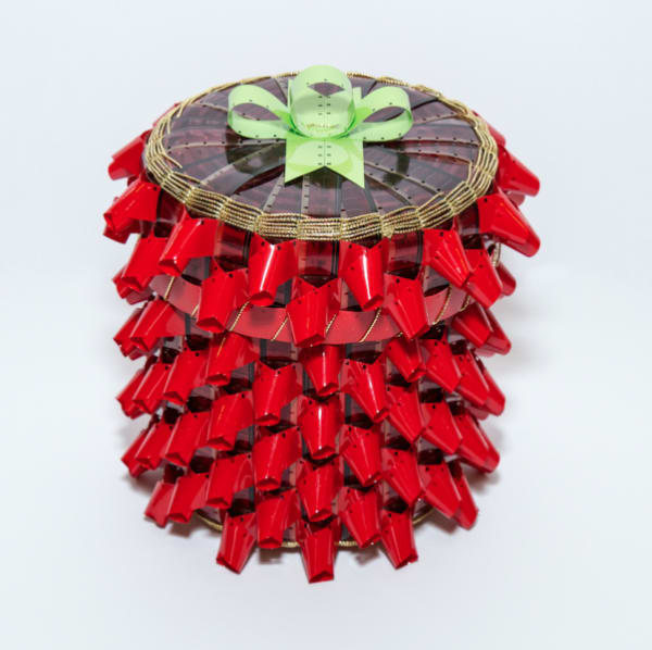 Gail Tremblay, In the West, They Hunted Bison; at Six Nations Reserve, We Celebrate Strawberry Thanksgiving Every Spring, 2017