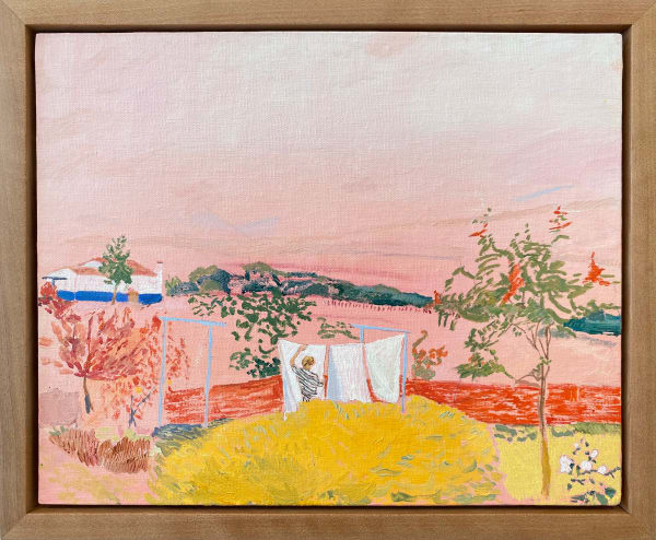 Holly Osborne, Carolien at the Clothesline, 2021