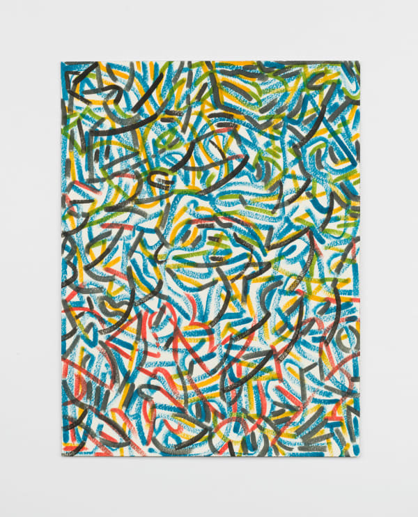 V. Maldonado, Portrait of the Artist in Quarantine #8, 2022