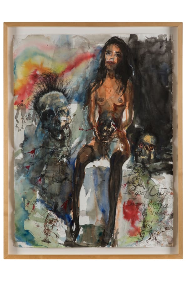 Brad Kahlhamer Rapid city tanning and spa, 2008 Watercolour on paper / Acuarela sobre papel 75 x 56 cm 29 1/2 x 22 in